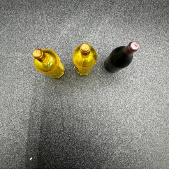 Miniature Dollhouse 3 Wine Bottle Decor - Picture 12 of 16